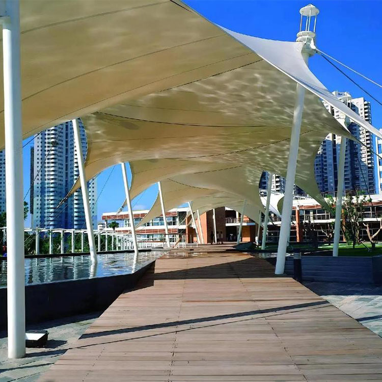 墨竹工卡县膜结构景观棚