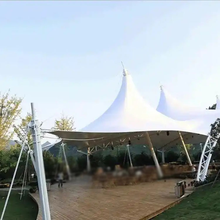 墨竹工卡县膜结构景观棚